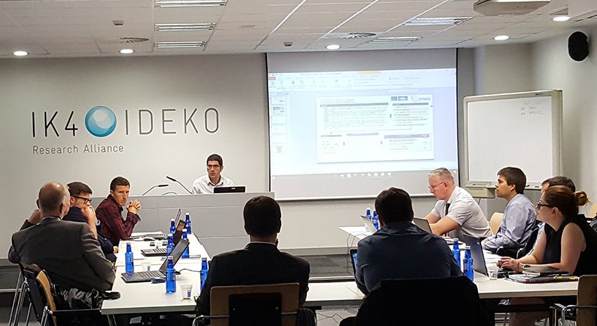 IK4-IDEKO holds an Exploitation Strategy Seminar (ESS) in the frame of OPTIMISED 